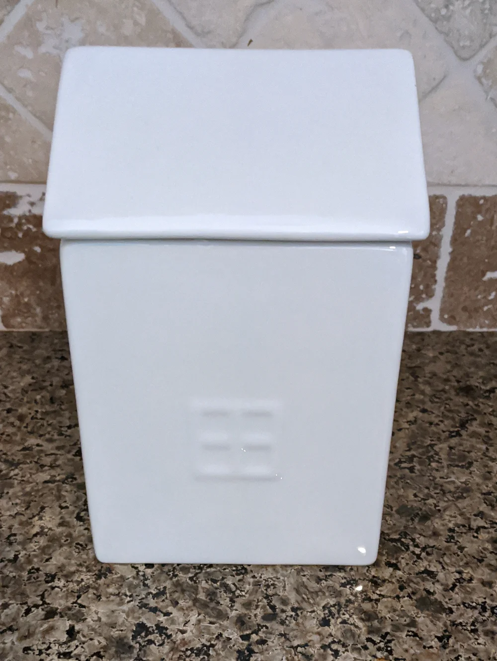 Cookie House Canister Cookie Jar Ceramic Target White Ceramic Earthenware
